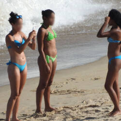 Pic #6 Asses From Brazil - Beach, Brunette, Outdoors, Bikini Voyeur