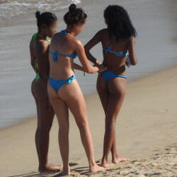 Pic #7 Asses From Brazil - Beach, Brunette, Outdoors, Bikini Voyeur