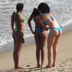 Pic #8 Asses From Brazil - Beach, Brunette, Outdoors, Bikini Voyeur