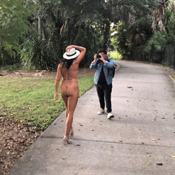 Anniversary Trip 2019 - Part 2 - Nude Girls, Brunette, Public Exhibitionist, Outdoors, Amateur