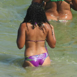 Pic #6 Wives From Brazil - Beach, Brunette, Outdoors, Bikini Voyeur