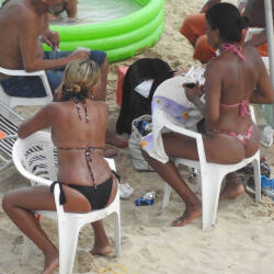 Pic #4 Wives From Brazil - Beach, Brunette, Outdoors, Bikini Voyeur