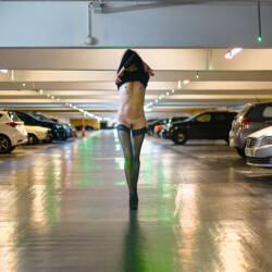 Pic #7 Parisian Parking - Pantieless Girls, Public Exhibitionist, High Heels Amateurs, Lingerie, Public Place, Amateur, Stockings Pics