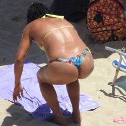 Pic #3 Beautiful Woman - For The Admirers Of My Photos - Beach, Brunette, Outdoors, Bikini Voyeur