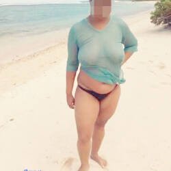 Pic #8 Exhib Around The Island - Pantieless Girls, Big Tits, Public Exhibitionist, Outdoors, Public Place, Amateur