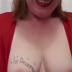 Advent Calendar Day 1 - Big Tits, Amateur