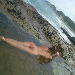 Pic #3 Pinho Beach, Santa Catarina, Brazil - Nude Amateurs, Beach, Mature, Outdoors, Small Tits, Firm Ass