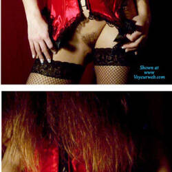 Pic #7 Red Lingerie - Big Tits, Lingerie, Redhead, Bush Or Hairy, Amateur