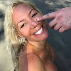 Pic #7 Nude At Public Beach - Beach, Big Tits, Blonde, Outdoors, Amateur, Nude Girls