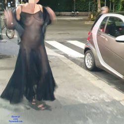 Pic #6 I Love Milan - Big Tits, Public Exhibitionist, Flashing, Outdoors, Public Place, See Through, Amateur