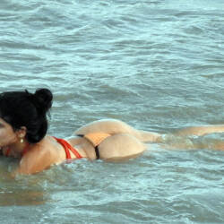 Pic #4 Delicious Ass From Recife City - Brunette, Outdoors, Bikini Voyeur