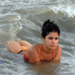 Pic #8 Delicious Ass From Recife City - Brunette, Outdoors, Bikini Voyeur