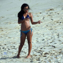 Pic #5 Boa Viagem Beach, Recife City - Beach, Brunette, Outdoors, Bikini Voyeur