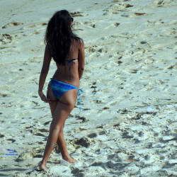 Pic #7 Boa Viagem Beach, Recife City - Beach, Brunette, Outdoors, Bikini Voyeur