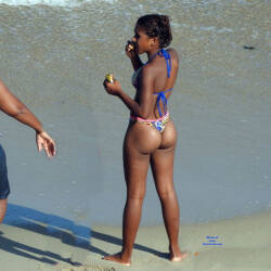 Pic #2 Ass From Recife City, Brazil - Beach, Brunette, Outdoors, Bikini Voyeur