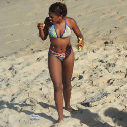 Pic #3 Ass From Recife City, Brazil - Beach, Brunette, Outdoors, Bikini Voyeur