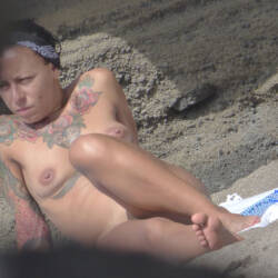 Pic #5 Local Girls Sunbathing - Nude Girls, Beach, Outdoors, Beach Voyeur, Big Tits