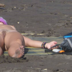 Pic #6 Next Set - Nude Girls, Beach, Brunette, Outdoors, Medium Tits, Beach Voyeur