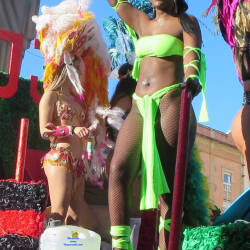 Pic #2 Final Contribution Of The Algarve Carnaval - Big Tits, Outdoors, Public Place, Costume