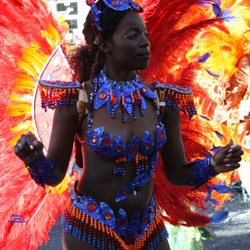 Final Contribution Of The Algarve Carnaval - Big Tits, Outdoors, Public Place, Costume