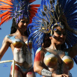 Pic #10 Final Contribution Of The Algarve Carnaval - Big Tits, Outdoors, Public Place, Costume