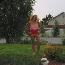 Pic #3 Sweetness In The Front Yard - Big Tits, Mature, Outdoors, Bush Or Hairy, Amateur