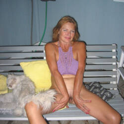 Pic #7 Sweetness In The Front Yard - Big Tits, Mature, Outdoors, Bush Or Hairy, Amateur