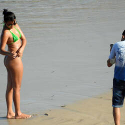 Pic #5 Boa Viagem Beach, Recife City - Beach, Brunette, Outdoors, Bikini Voyeur