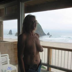 Pic #4 Sweetness At Cannon Beach - Nude Wives, Beach, Big Tits, Mature, Outdoors, Bush Or Hairy, Amateur