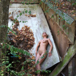 Pic #3 Old Barn And Sun - Nude Amateurs, Big Tits, Blonde, Mature, Outdoors, Shaved