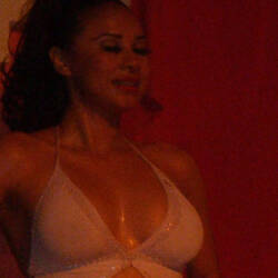 Pic #4 See Thru Outfit - Big Tits, Brunette, See Through, Dressed