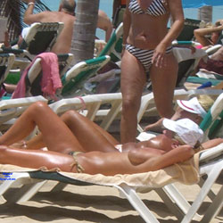 Random Beach Girls - Topless Girls, Beach, Outdoors, Bikini Voyeur