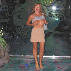 Sweetness 63rd Birthday At Atlantis And Peppermill - Pantieless Girls, Big Tits, Public Exhibitionist, Flashing, Mature, Redhead, Amateur