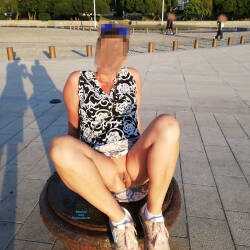 Pic #7 Magic Croatia - Pantieless Girls, Outdoors, Shaved, Amateur, Public Exhibitionist, Flashing, Public Place