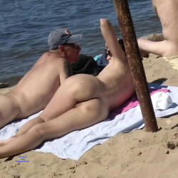 Pic #3 Ass - Nude Girls, Beach, Outdoors, Beach Voyeur