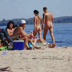 Pic #3 Oka Nude Beach In Quebec - Nude Girls, Beach, Brunette, Outdoors, Medium Tits, Beach Voyeur