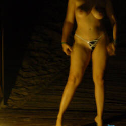 Pic #8 Beach Walkway - Topless Girls, Big Tits, Outdoors, Amateur