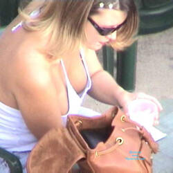 Pic #3 Voyeurism  - Big Tits, Outdoors, Beach Voyeur