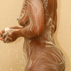 Pic #4 Cool Lather - Nude Girls, Ebony, Amateur, Wet Tits, Shaved