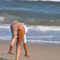 Pic #3 Jumping  - Beach, Outdoors, Bush Or Hairy, Amateur