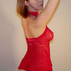 Pic #3 Red Dress To Nude - Nude Girls, Big Tits, Redhead, Amateur, Body Piercings