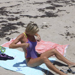 Pic #5 Beach Fun - Nude Amateurs, Beach, Big Tits, Blonde, Mature, Outdoors, Shaved, Amateur