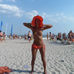 Pic #8 Beach Beauty - Topless Girls, Beach, Big Tits, Outdoors, Amateur