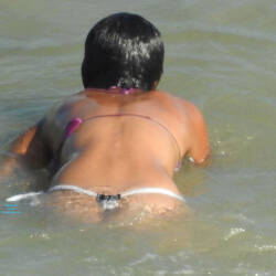 Pic #3 Recife City, Brazil - Beach, Brunette, Outdoors, Bikini Voyeur