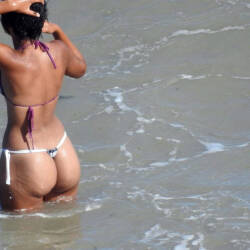 Pic #5 Recife City, Brazil - Beach, Brunette, Outdoors, Bikini Voyeur