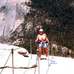 Pic #8 Sweetness At Yosemite - Big Tits, Mature, Outdoors, Bush Or Hairy, Amateur, Redhead