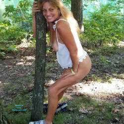 Pic #7 Daizy Playing In The Park - Big Tits, Blonde, Mature, Outdoors, Shaved, Amateur