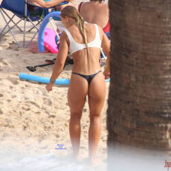 Pic #7 Sporty Beauty - Beach, Brunette, Outdoors, Bikini Voyeur