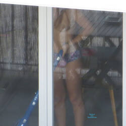 Pic #3 Through The Window - Topless Girls, Voyeur