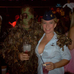 Pic #5 Halloween Party Day 1 Cont. - Big Tits, Outdoors, Amateur, Costume